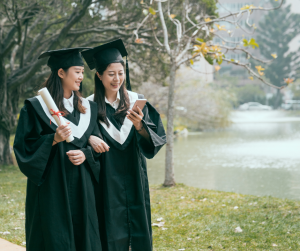 Graduates Walking