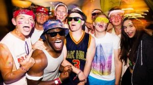 Fresher Students Partying 