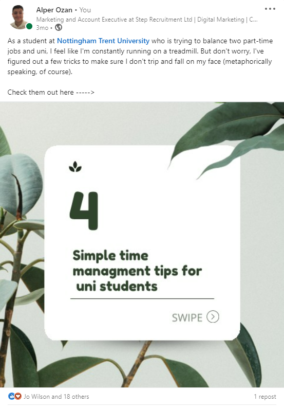 Time management tips 